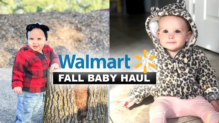 WALMART Fall Baby Haul - Jackets and Coats for $10...