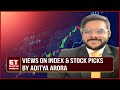 Views on index  stock trading recommendation by aditya arora  stock news  et now