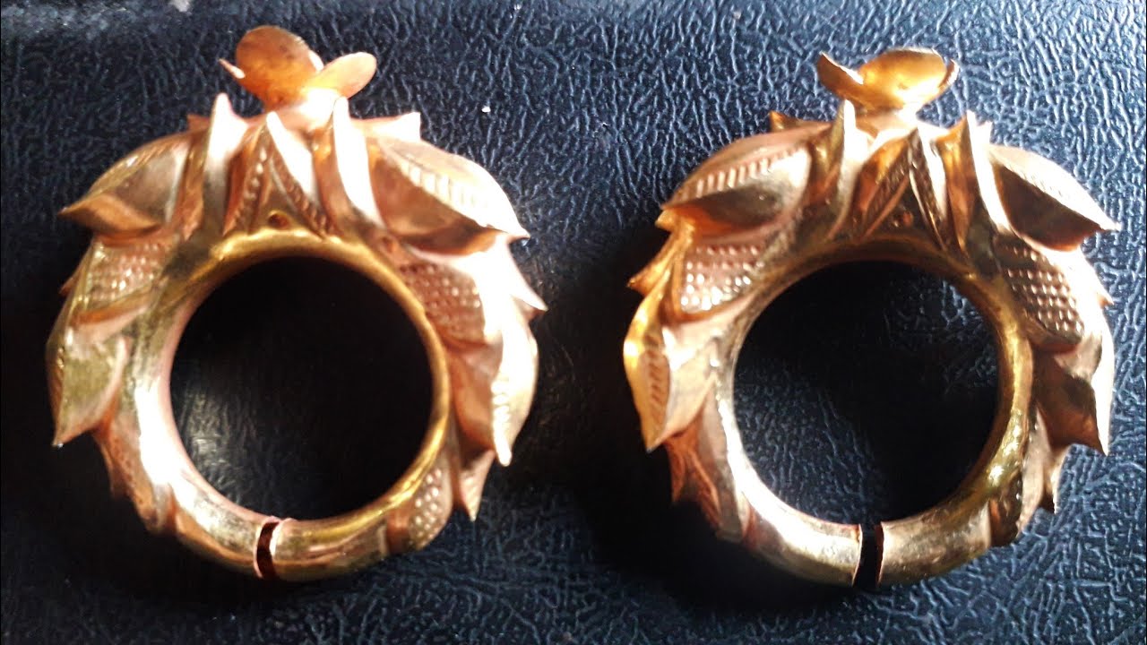 Buy Rajasthani Gold Designing Hoop Earrings For WomenGirls  Royal  Heritage Arts at Amazonin