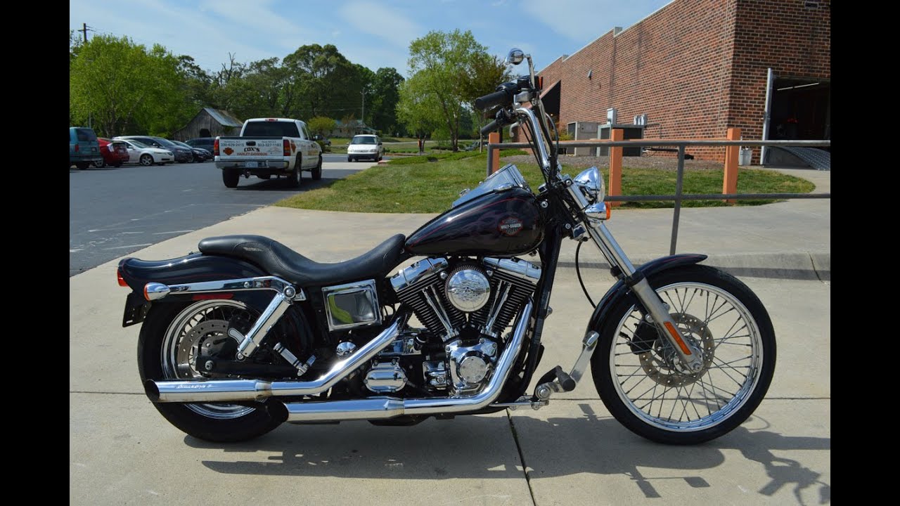 SOLD 2002 Harley  Davidson  Dyna Wide  Glide  FXDWG 9988 