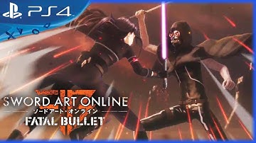 Sword Art Online: Fatal Bullet (2018) - US Release Date Trailer - PS4