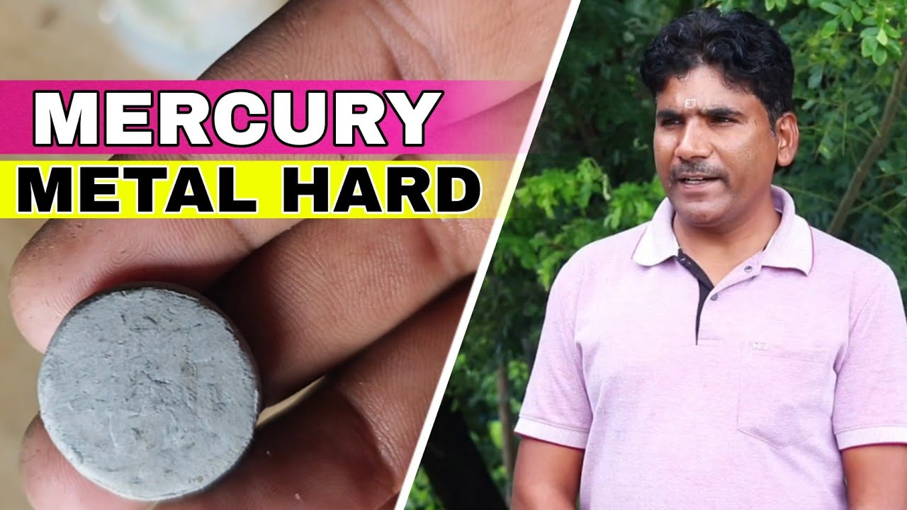 Mercury Liquid Into Hard Metal You can Make Paradh Shivling And Guthika । Experiment with Mercury 
