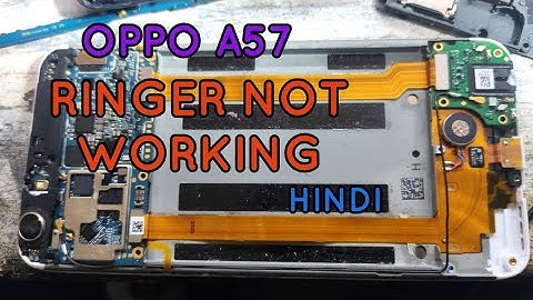 Oppo A57 Ringer problem solve solution HINDI. Jumper ways , Coil repair. @cellsolution