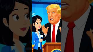 Reporter How do you style your hair?”Trump It’s not hair it’s wind-resistant architecture#ytshorts