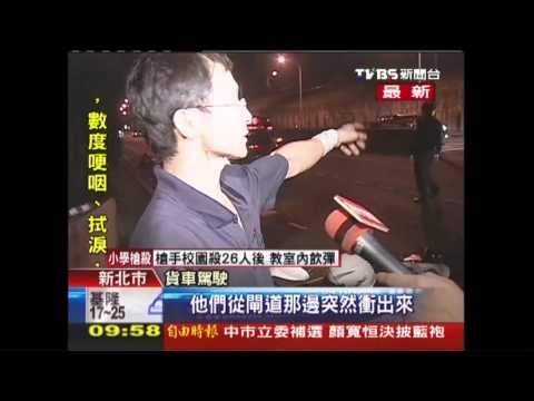 疑闖紅燈煞不及　2機車撞大貨車3傷
