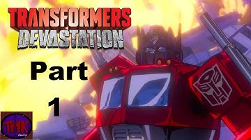 Transformers devastation (part 1) Lets Play CZ PS4