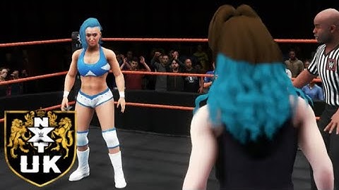 BTW NXT UK, Xia Brookside Calls Out Dani Luna (WWE 2K20)