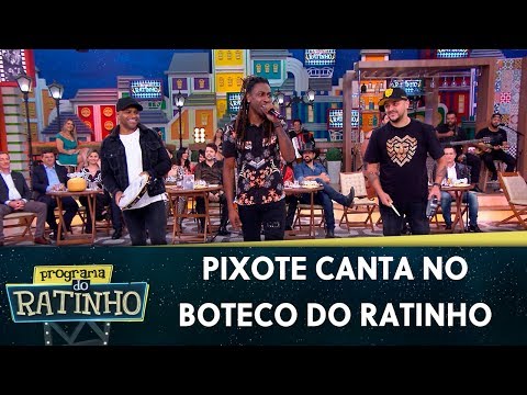 Pixote canta no Boteco do Ratinho | Programa do Ratinho (25/09/19)