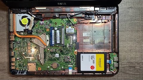 Dell Inspiron N5050 Disassembly Upgrade RAM & Hard Drive