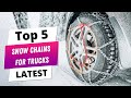 ✅ Best snow chains for trucks: Snow chains for trucks (Buying Guide)