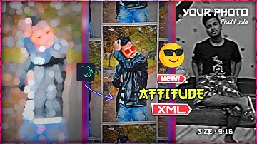 ATTITUDE TREND VIDEO XML FILE || TIKTOK TRENDING ATTITUDE XML FILE || NEW ATTITUDE XML FILE || #xml