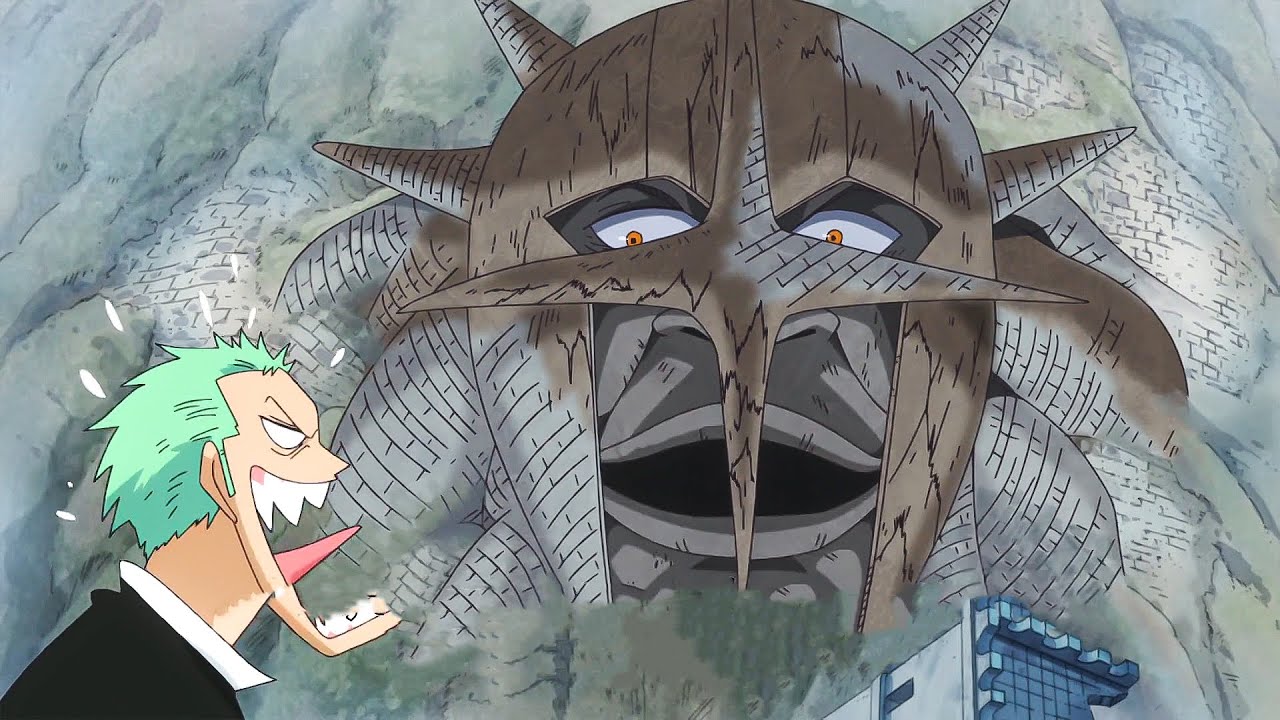 Pica |Ishi Ishi no Mi | All Attacks and Abilities | 【1080p】 | Dressrosa Arc