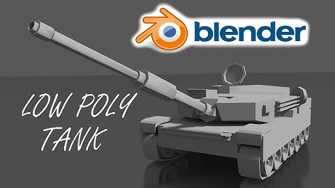 Blender - Tank Time Lapse