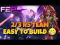 2/3 R5 SPEED TEAM !!! EASY TO BUILD WITH AGRIUS !!! SUMMONERS WAR
