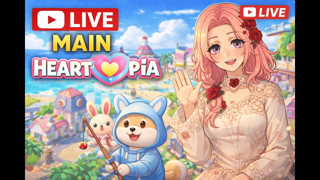 Coba Main Heartopia 🌸 Semoga WiFi-nya Lancar 😭
