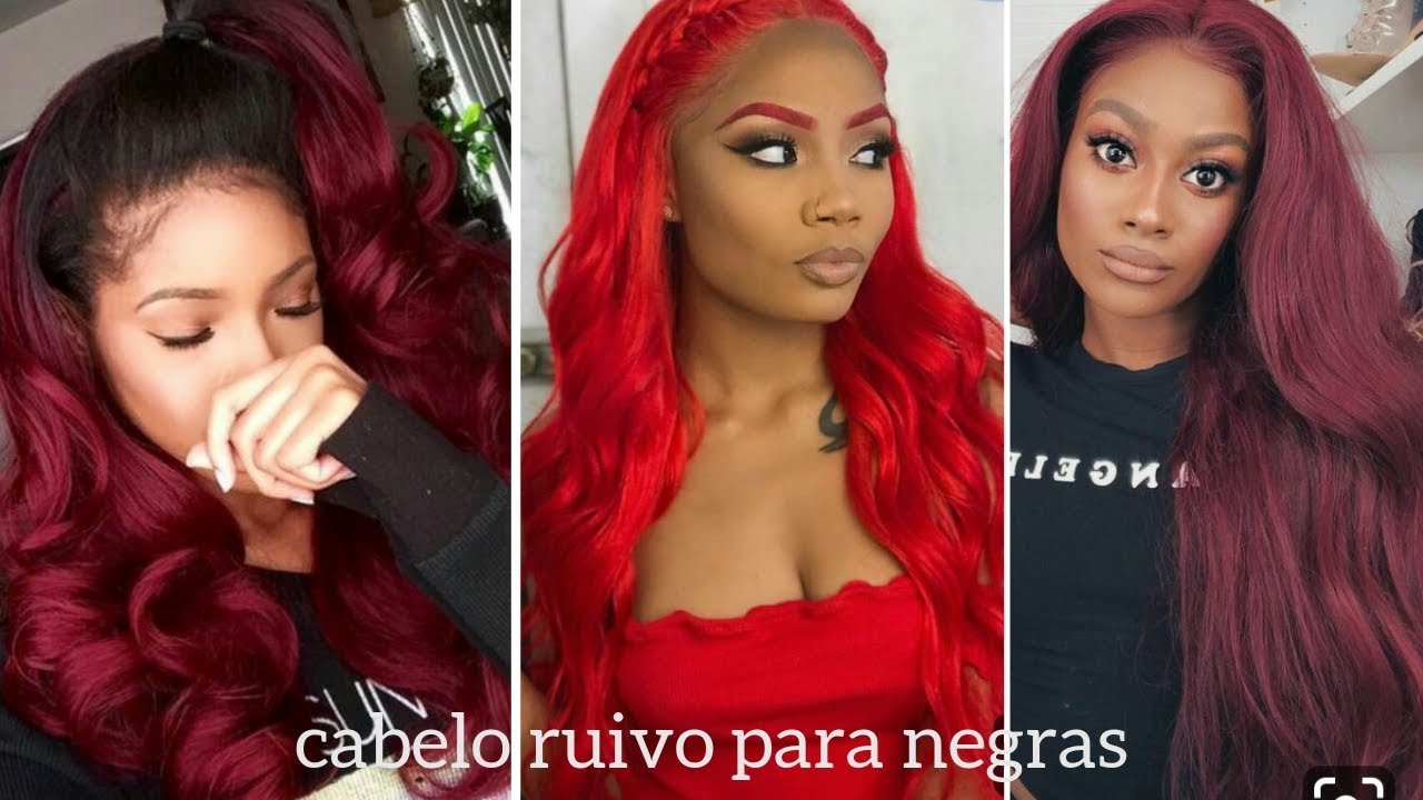 Negras com cabelo ruivo #negraruivas #negrascomcabelovermelho