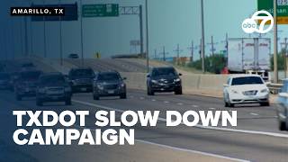 TxDOT launches new campaign urging Texans to slow down as speeding deaths rise
