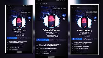 Facebook profile New trend XML ✨ XML file 💫 Alight motion || alight motion editing 💫