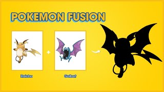 Pokemon Fusion | Raichu + Golbat | pokemon infinite fusion