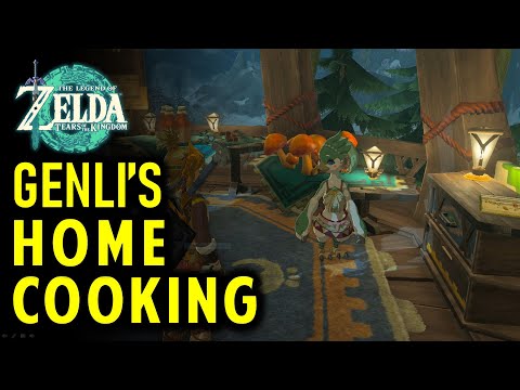 Genli's Home Cooking Side Quest - Staminoka Bass Location | Zelda: Tears of the Kingdom