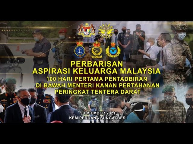 [[LIVE]]PERBARISAN ASPIRASI KELUARGA MALAYSIA 100 HARI PENTADBIRAN DI BAWAH MENTERI KANAN PERTAHANAN class=