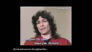 Richard Ramirez Türkçe Çeviri | The Night Stalker Röportaj