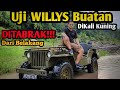 Mandiin Willys Jeep Handmade Di Kali //GT Garage Yogyakarta