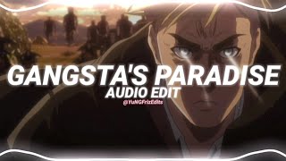 gangsta's paradise - coolio [edit audio] Resimi
