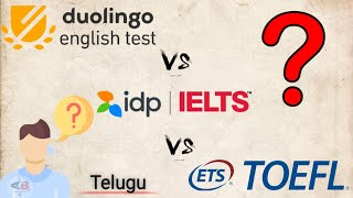 IELTS vs Duolingo vs TOEFL : Which is the best? | English Proficiency Test | Exams to study Abroad!