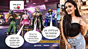 Random 3 players call me Noob / challenge for 1vs3 TDM room ( Part - 25 )