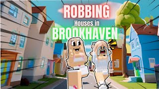 Nagnakaw kami sa BANKO... | ROBLOX BROOKHAVEN