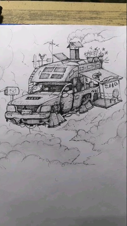 รถสองแถวมั้ง555 (flying car)🚙🛸😁 #shorts