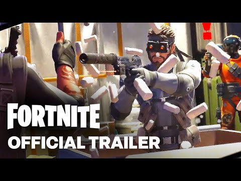 Видео: Fortnite - Official Metal Gear Solid Content Update Trailer