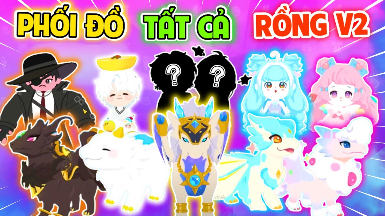 PLAY TOGETHER | BEDY SOLO PHỐI ĐỒ CHO TẤT CẢ PET RỒNG V2 CÙNG MEO VÀ CÁI KẾT