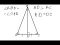 Свойства равнобедренного треугольника. Признаки конгруэнтности (равенства) треугольников