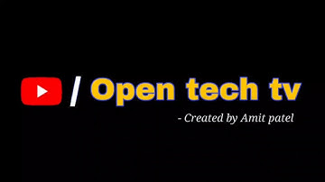first video intro opentech tv shorts