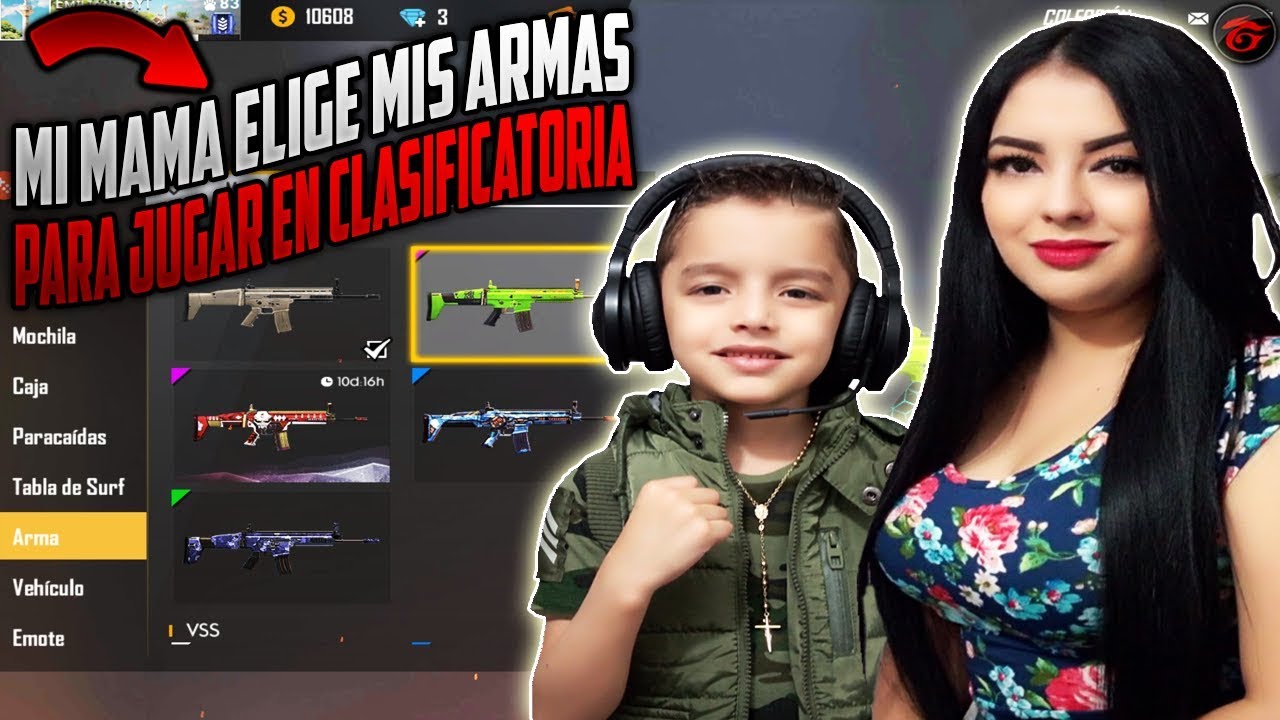 firefly MI MAMA ELIGE MIS ARMAS PARA JUGAR CLASIFICATORIA Y NO CREERAS LO QUE PASO *no me lo creo*🔥