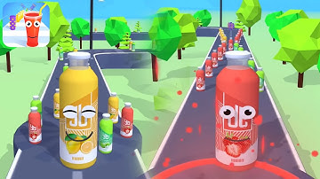 JUICE RUN 🍹GAME All Levels Gameplay Walkthrough Android, iOS NEW UPDATE