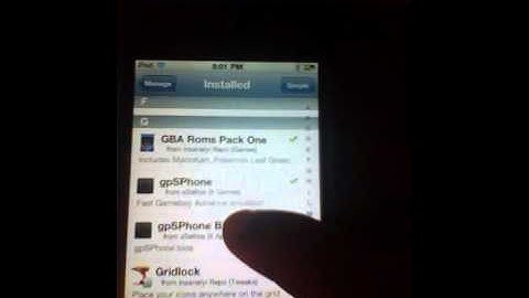 Ipod Touch / Iphone Tutorials: How to play Gameboy Advance on your ipod