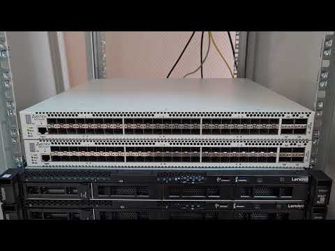 Включение MES5448 Eltex -коммутатор 48 портов SFP+, 4 порта QSFP