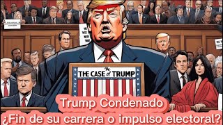 Caso Trump | Veredicto Histórico | ¿Convertirá Trump su condena en victoria electoral este 2024?