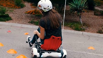 MonsterKart: transform your hover board into a Go-Cart!