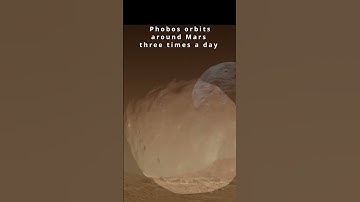 🌕🔭This object might crash on Mars! Phobos & Deimos - Martian moons: 5 truly amazing facts #shorts