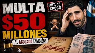🚨 MULTA DE $50.000.000 CONTRA EL TRABAJADOR… Y SU ABOGADO 🚨
