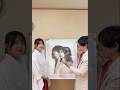 いきものがかり「さよならララ」ジャケット写真肖像画原画と吉岡が初対面✨|#いきものがかり # #さよならララ #GoodbyeLara