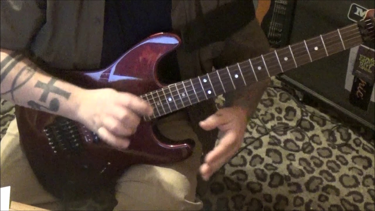 W.A.S.P. - SLEEPING IN THE FIRE - CVT Guitar SOLO Lesson by Mike Gross