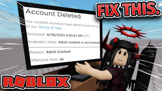 Because the Roblox Moderators suck