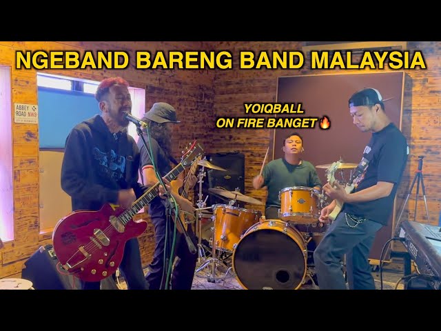 KETIKA YOIQBALL JADI DRUMMER BAND MALAYSIA class=