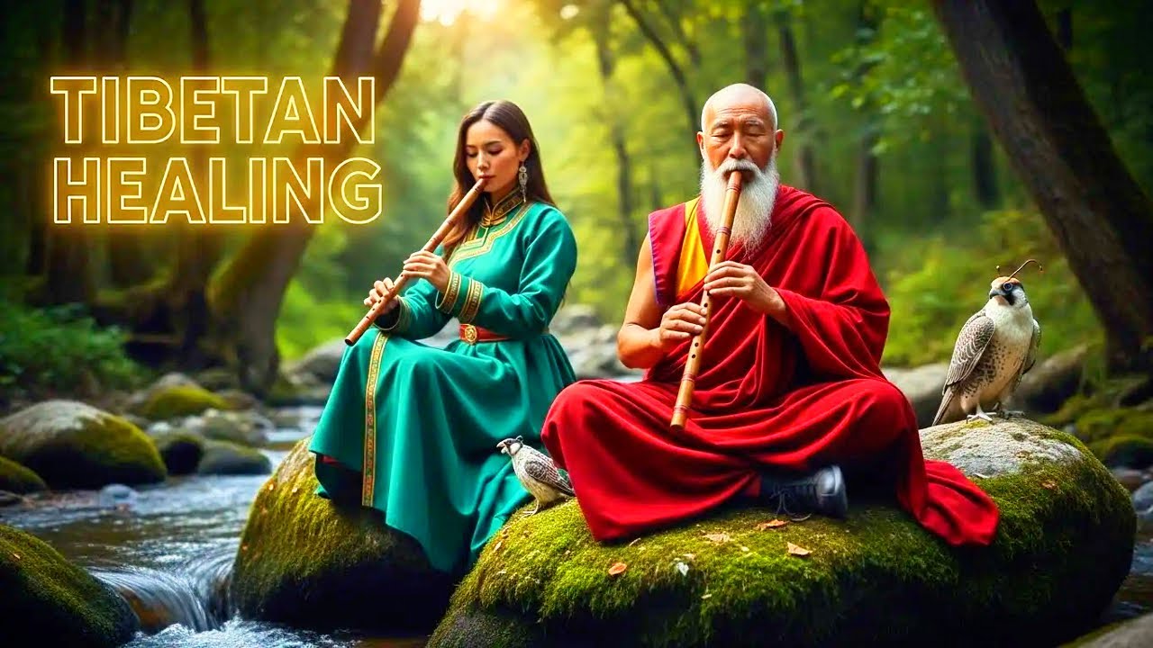 Tibetan Healing Flute - Find Inner Peace And Calm - Perfect For Yoga Flow
