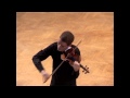 J. S. Bach: Sonata for solo violin in a minor, 4th mov.: Allegro (Kristóf Baráti)